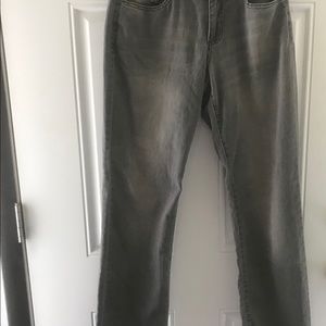 Sonoma Life Style Embroidered Grey Jeans Size 6